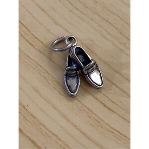 Men’s Loafer Shoes Sterling Silver Jewelry Charm #shoes #shoe collector
